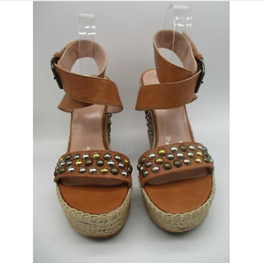 Stuart Weitzman Hubcaps Espadrille Wedges - image 2